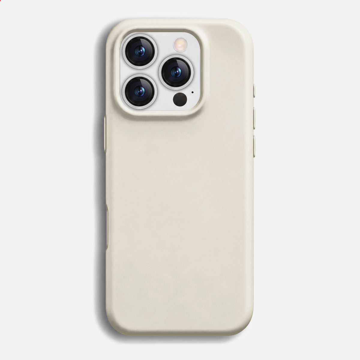 GALM Moonstone Light Gray Silicone Case for iPhone 16, 15, 14 & 13 Pro / Pro Max