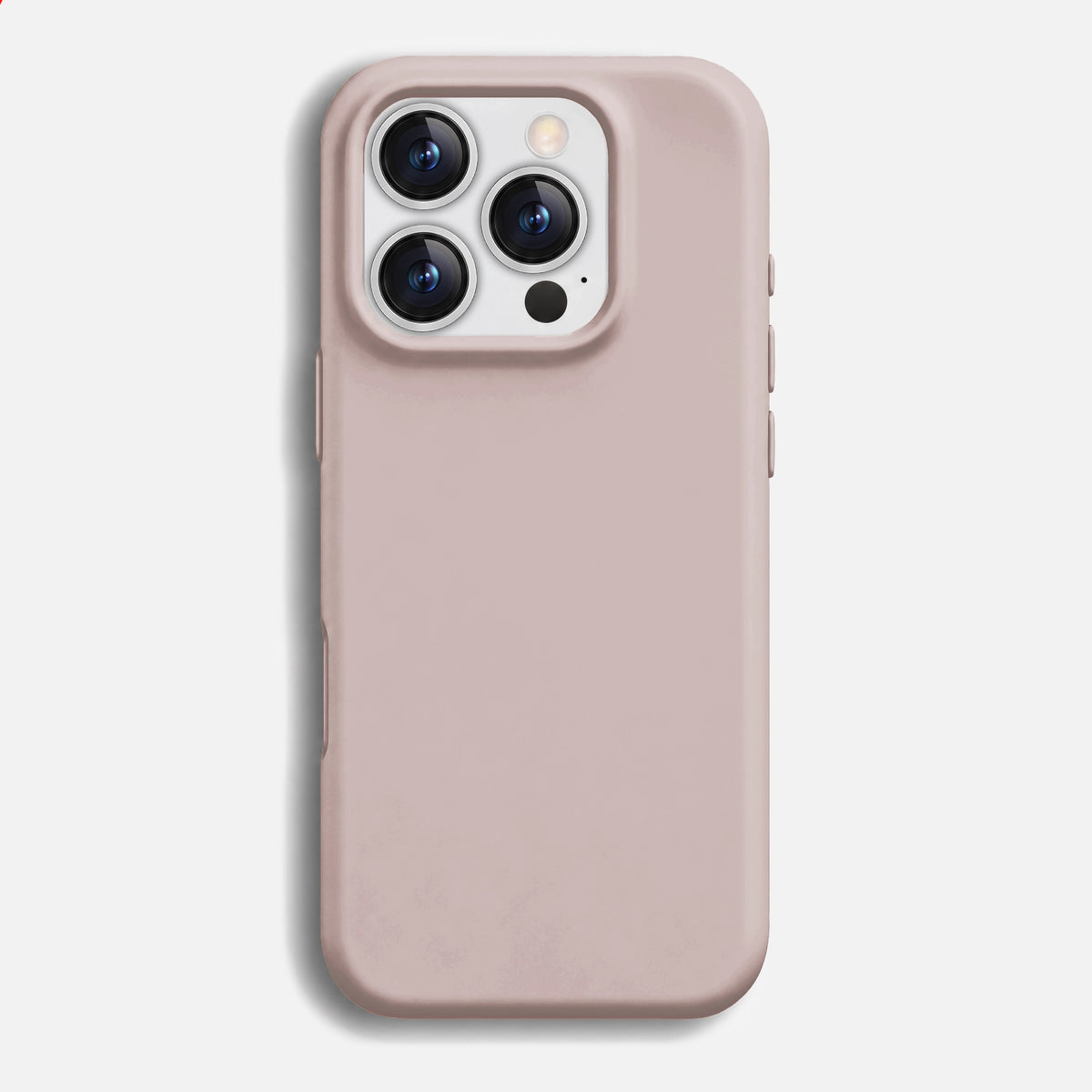 GALM Rose Quartz Powder Pink Silicone Case for iPhone 16, 15, 14 & 13 Pro / Pro Max