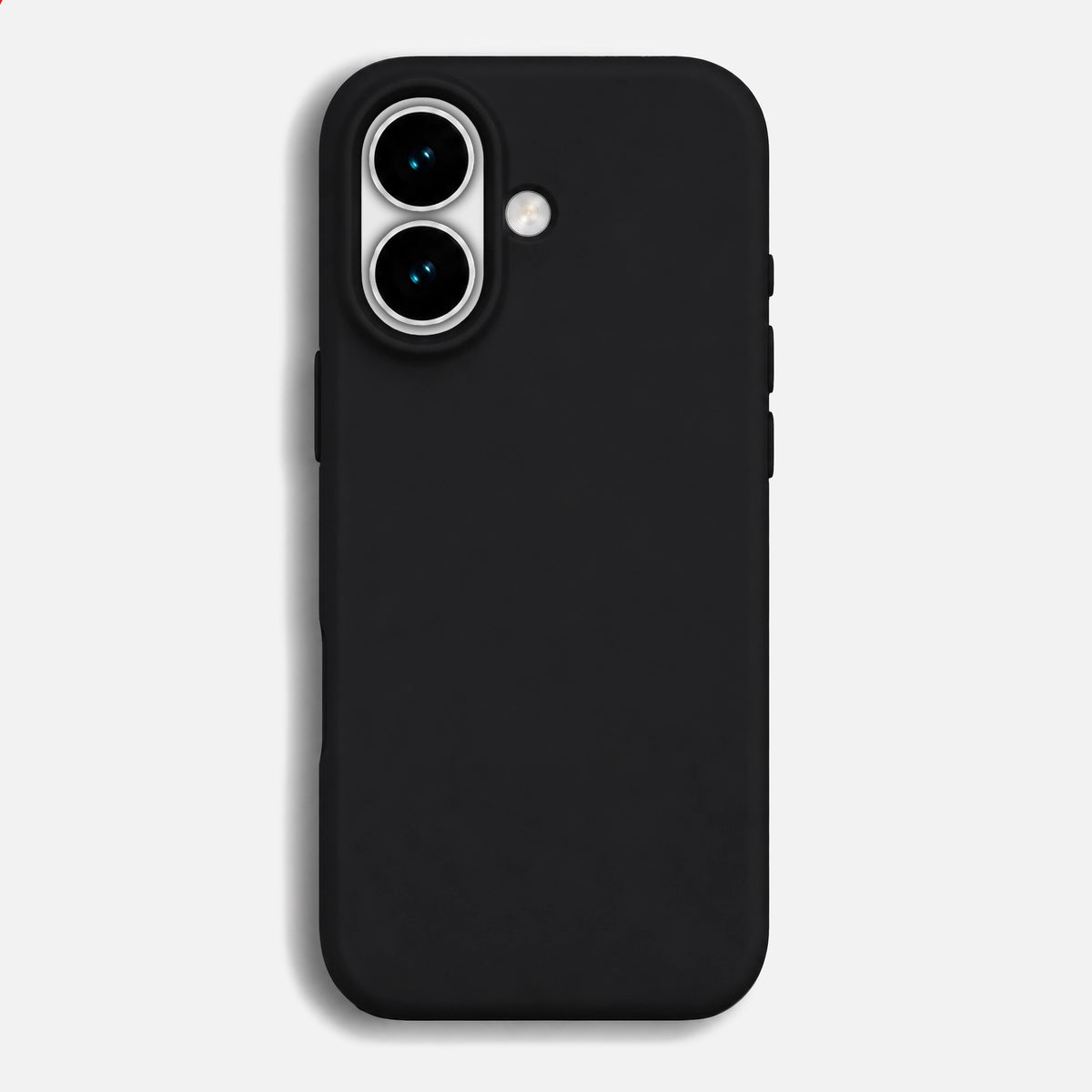 GALM Carbon Black Matte Silicone Case for iPhone 17, iPhone 16 & 16 Plus
