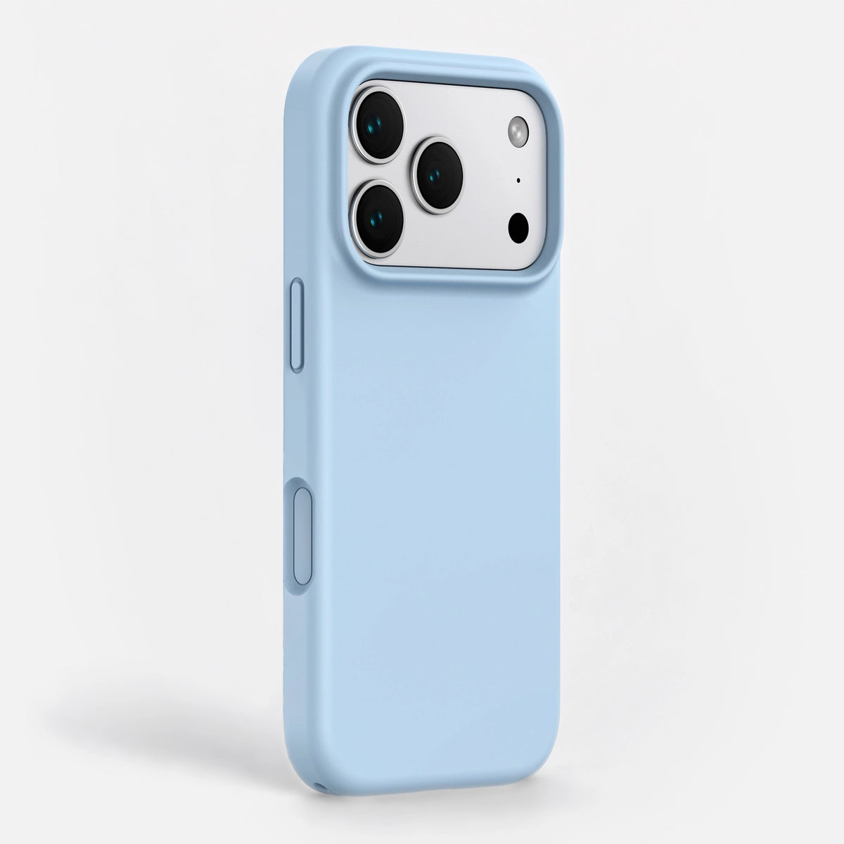 GALM Arctic Light Blue Silicone Case for iPhone 18 Pro, 17 Pro & Pro Max