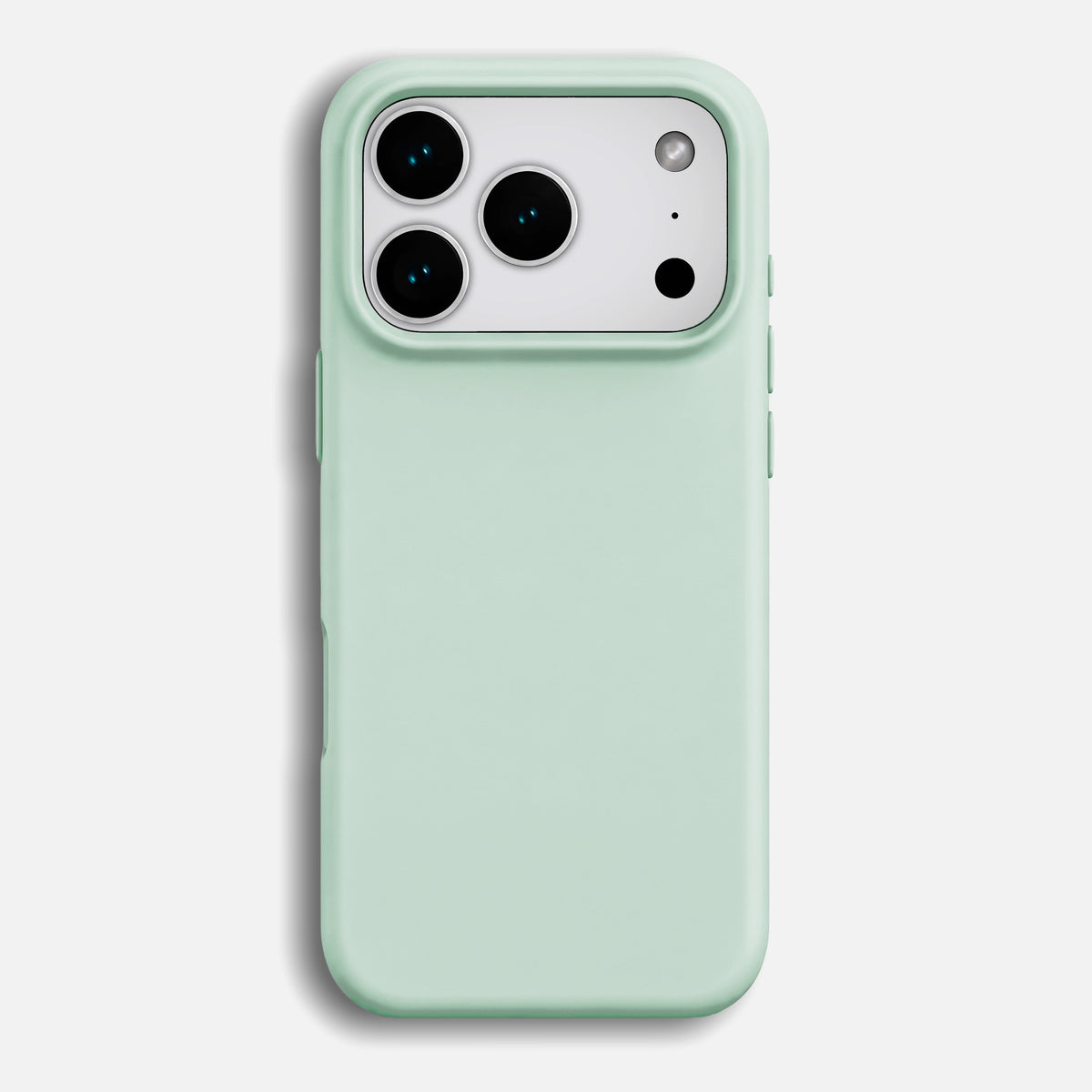 GALM Sage Green Soft-Touch Silicone Case for iPhone 18 Pro, 17 Pro & Pro Max