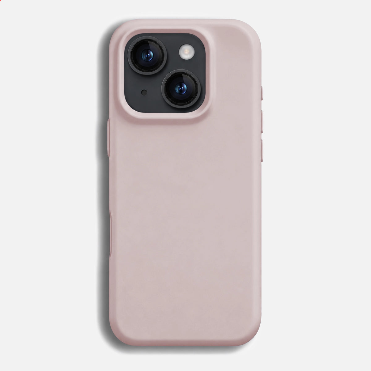 GALM Rose Quartz Powder Pink Silicone Case for iPhone 15, 14 & 13 / Plus