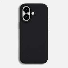 GALM Carbon Black Matte Silicone Case for iPhone 17, iPhone 16 & 16 Plus