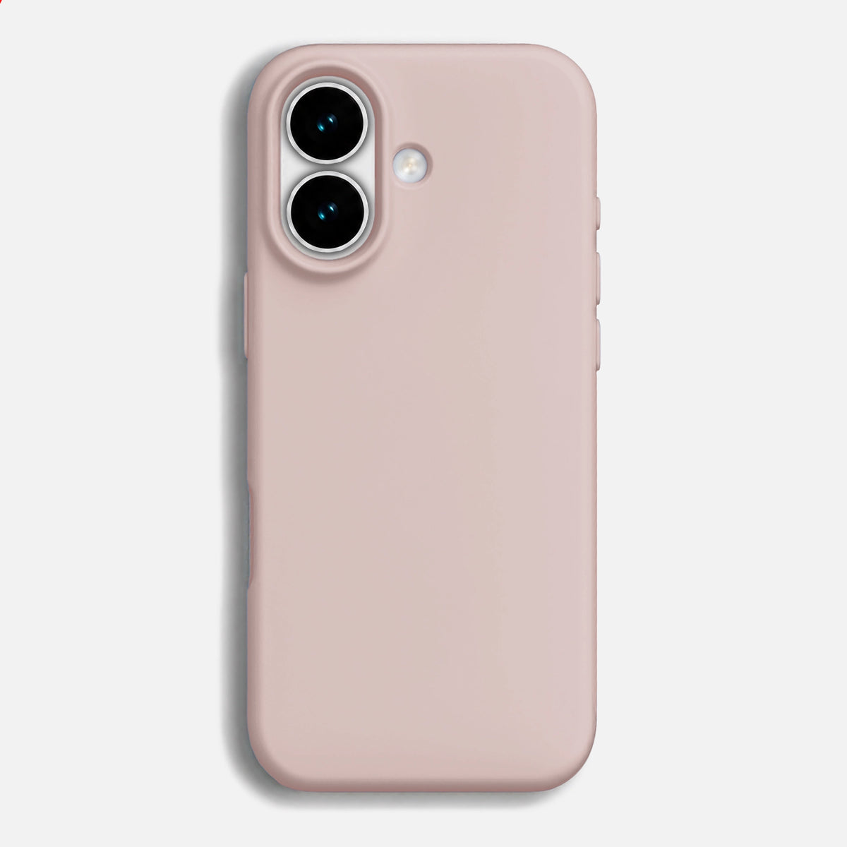GALM Rose Quartz Powder Pink Silicone Case for iPhone 17, iPhone 16 & 16 Plus