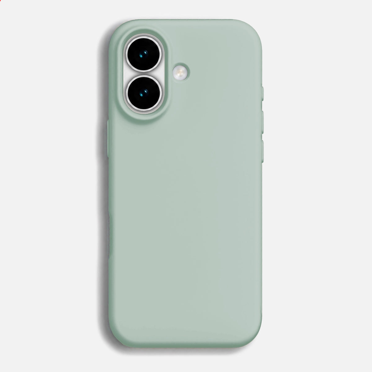 GALM Sage Green Soft-Touch Silicone Case for iPhone 17, iPhone 16 & 16 Plus